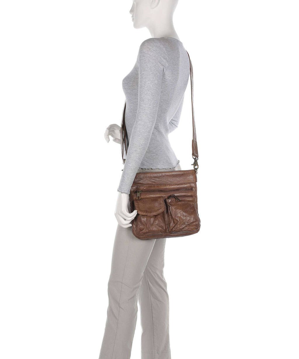 Depeche Power Field Shoulder bag chestnut