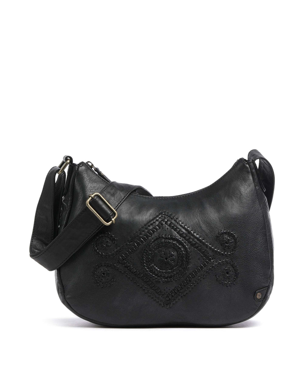 Depeche Bohemian Living Crossbody bag nero