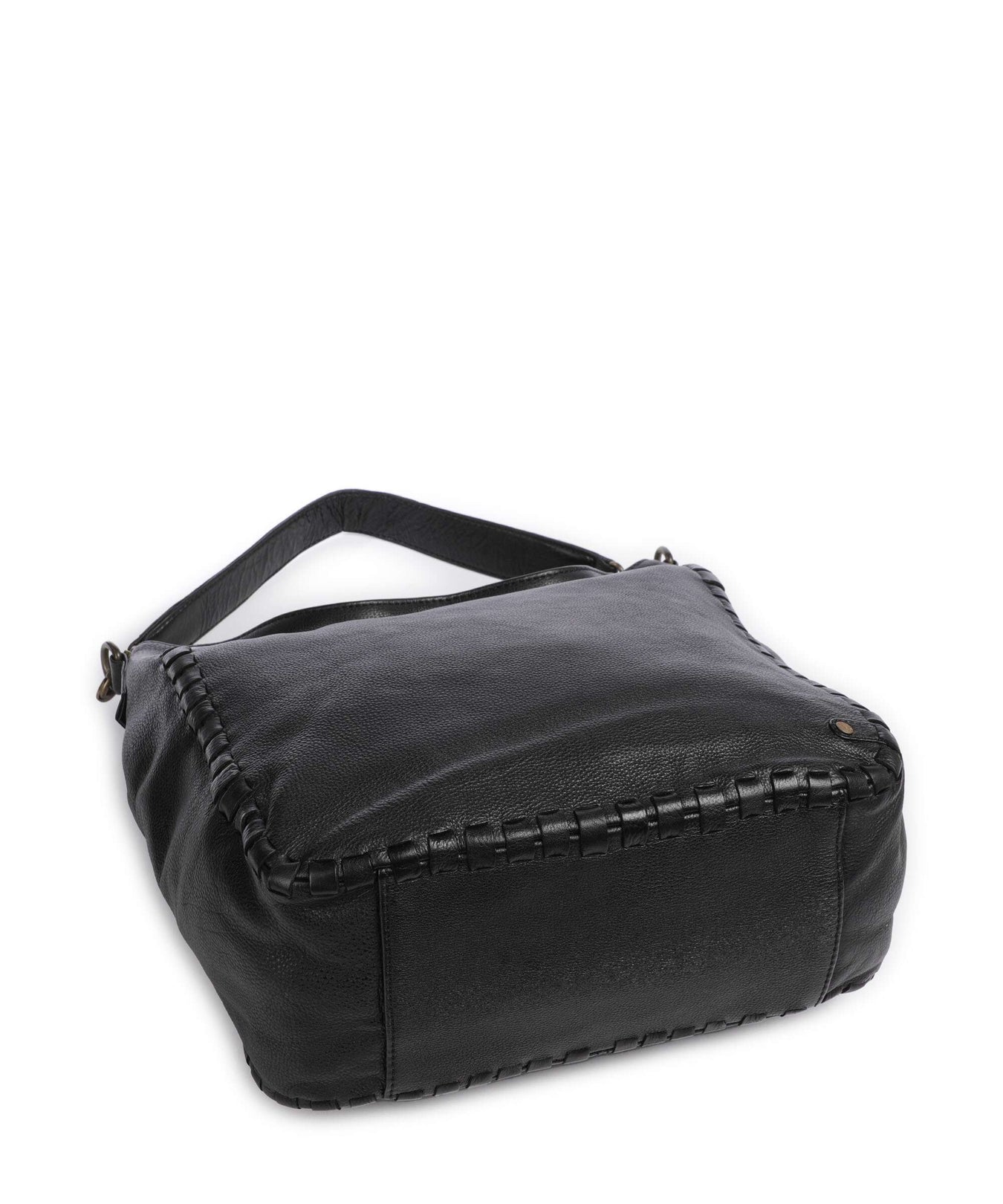 Depeche Tailors Stitch Shoulder bag black
