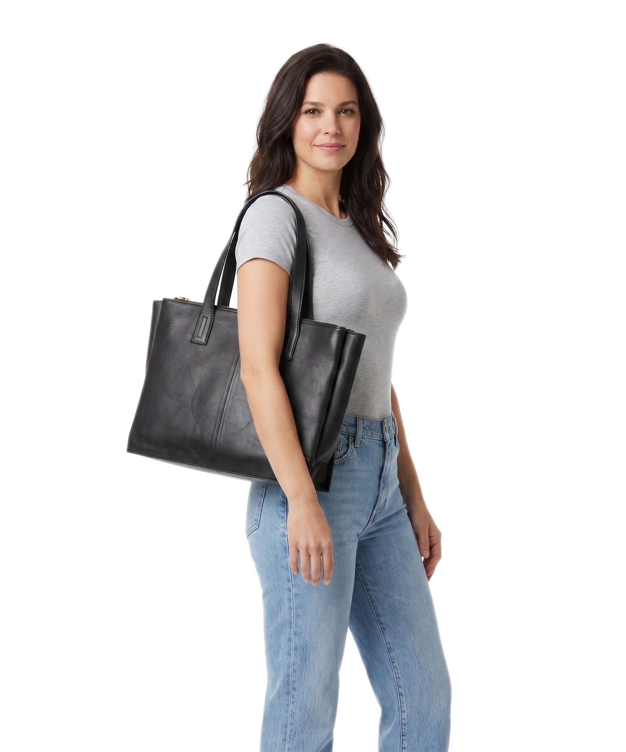 Depeche Golden Chic Tote bag nero
