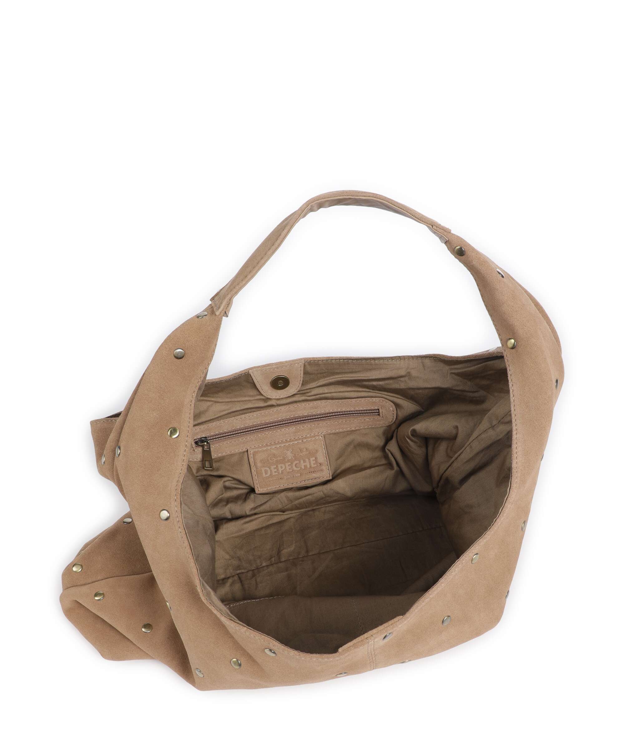 Depeche Amsterdam Hobo bag sand