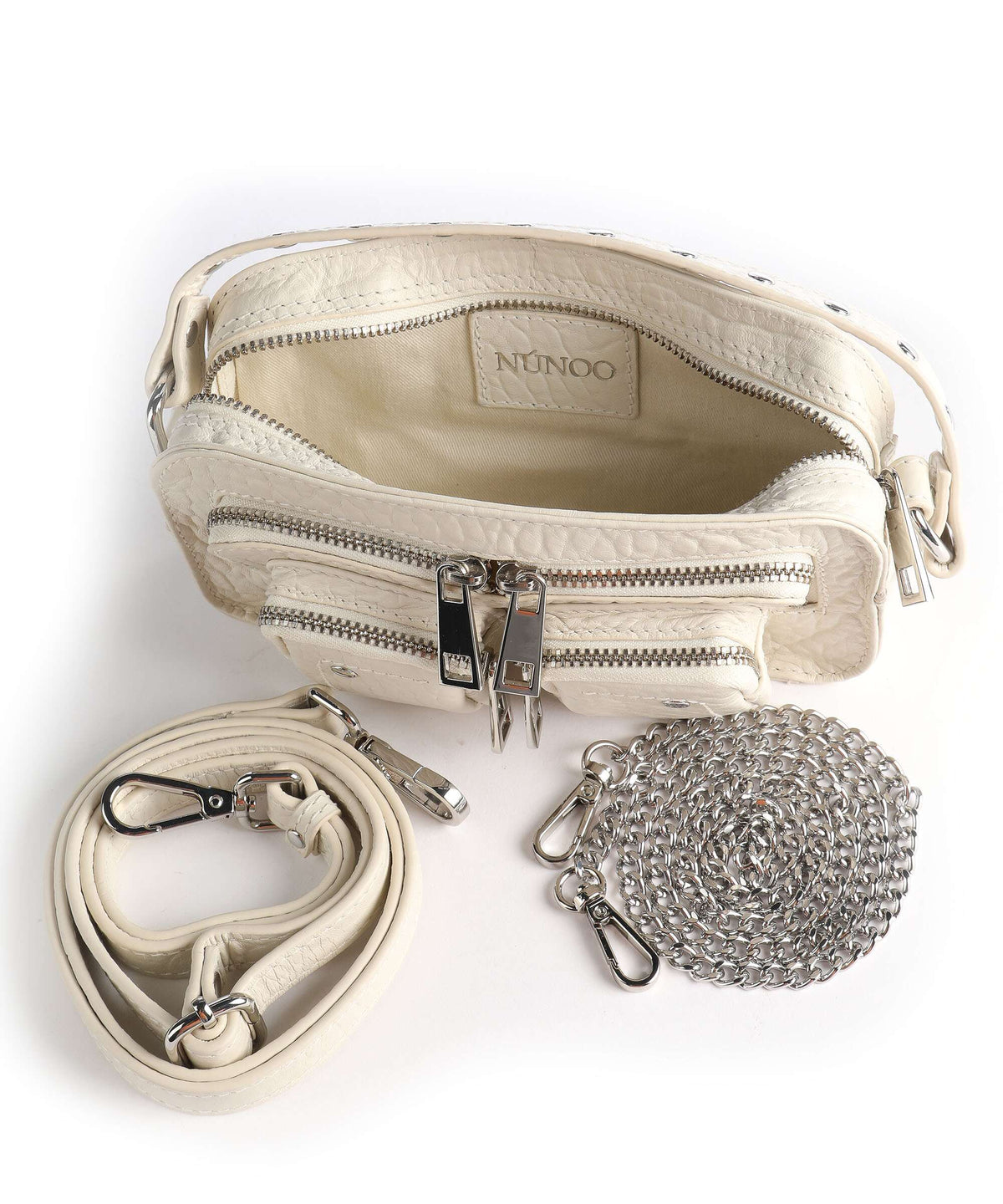 Núnoo New Zealand Helena Crossbody bag beige