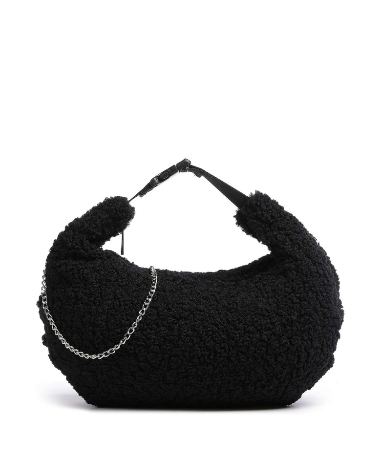 Núnoo Curls Dagmar Hobo bag black