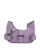 Núnoo Suede Palma Shoulder bag purple