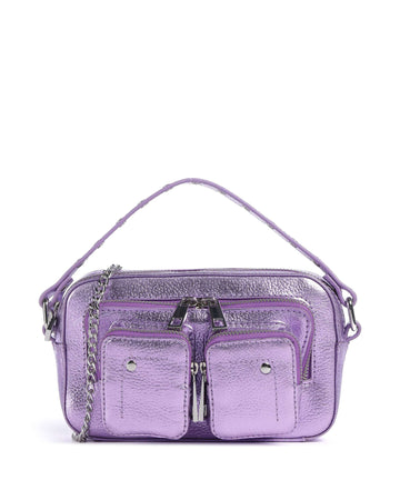 Núnoo Metallic Helena Crossover väska purple