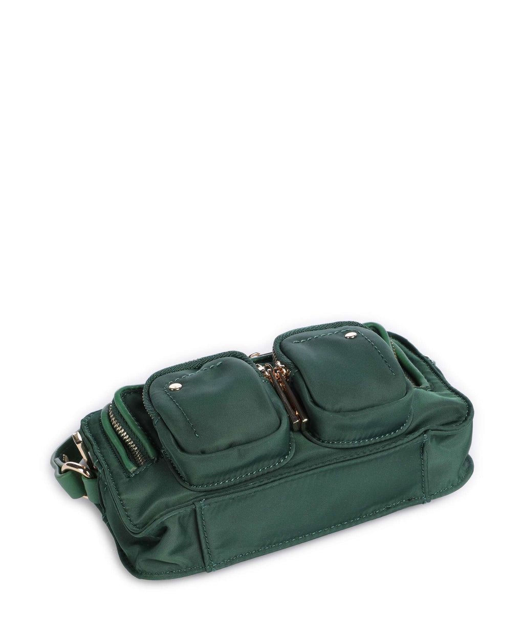 Núnoo Recycled Nylon Helena Crossbody bag dark green