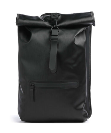 Rains Rolltop ryggsäck black grain