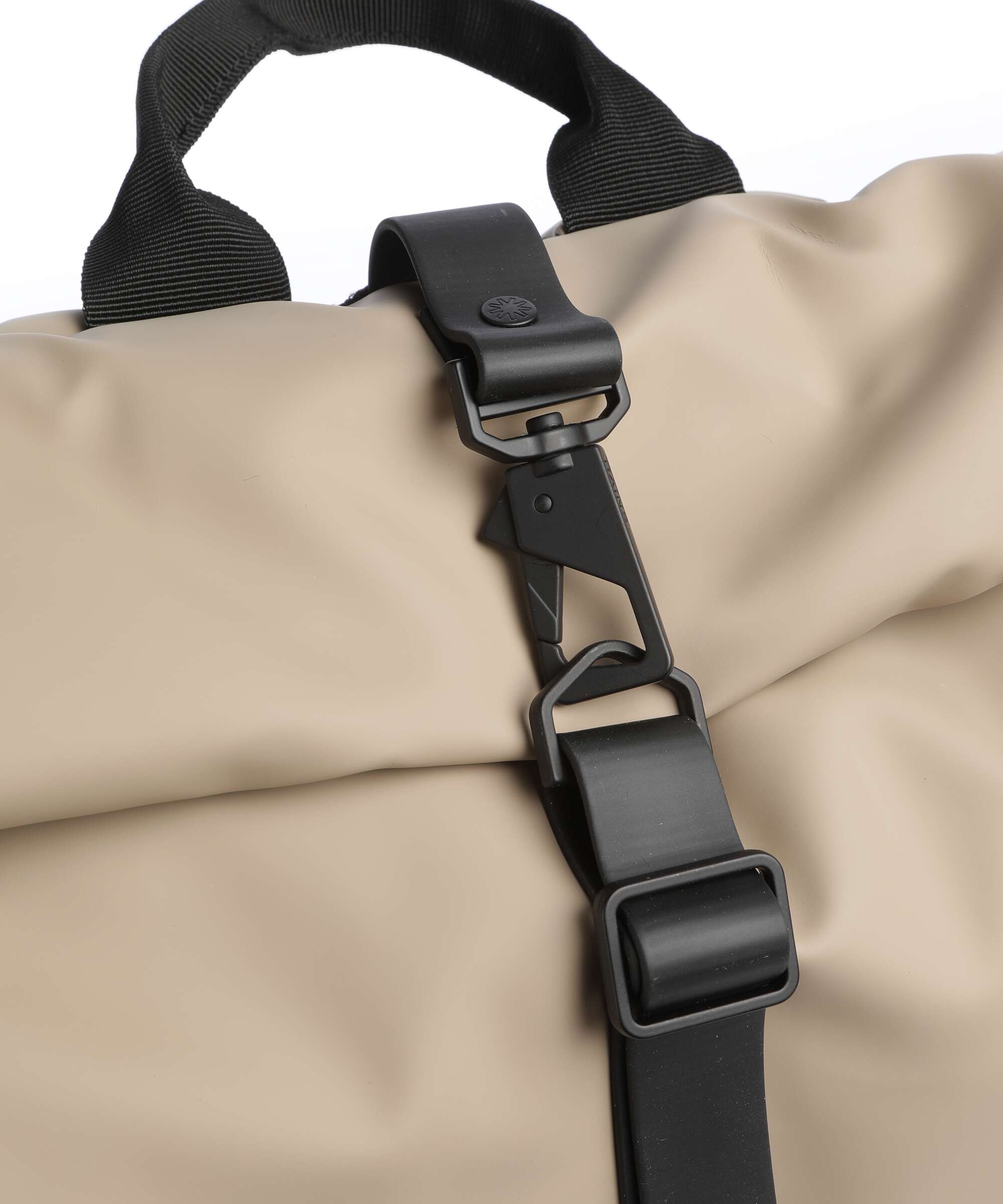 Rains Large Rolltop backpack beige