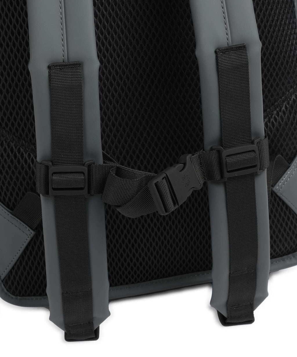 Rains Large Rolltop backpack dark grey