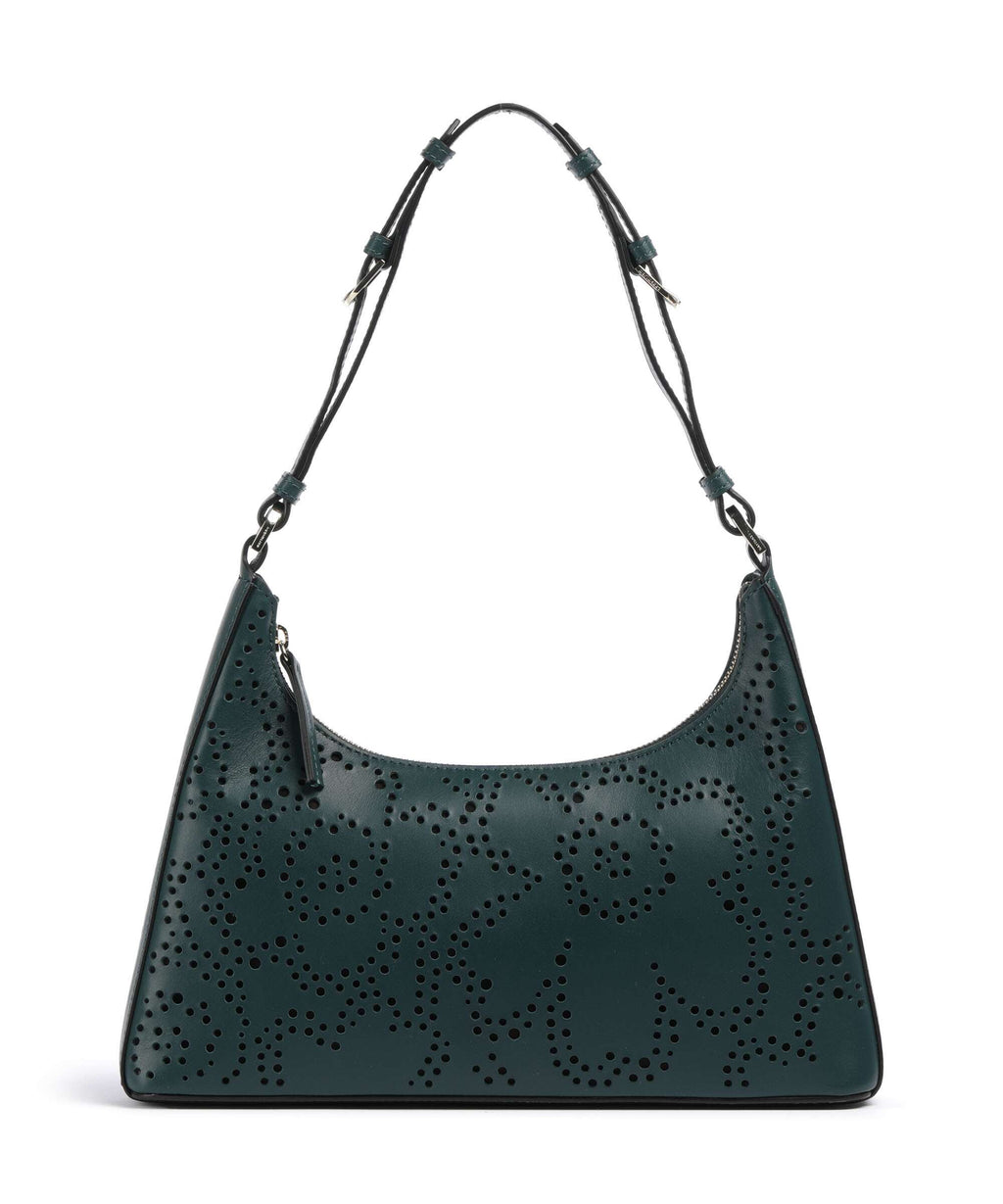 Marimekko Imprint Unikko Shoulder bag dark green