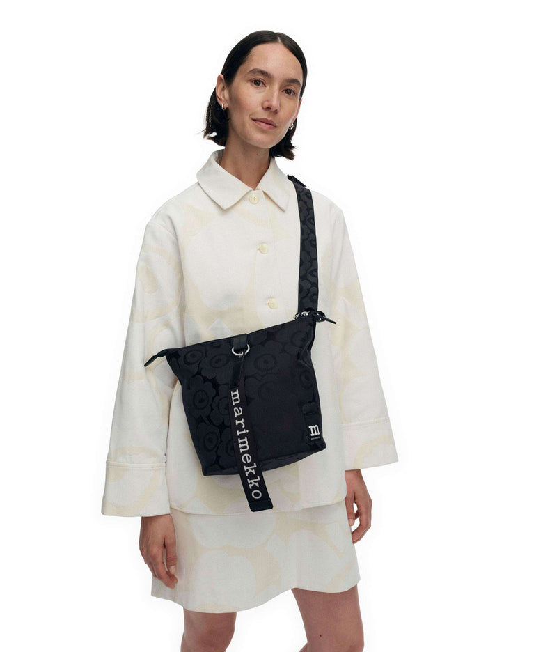 Marimekko Unikko Carry All Crossbody bag blue/dark blue
