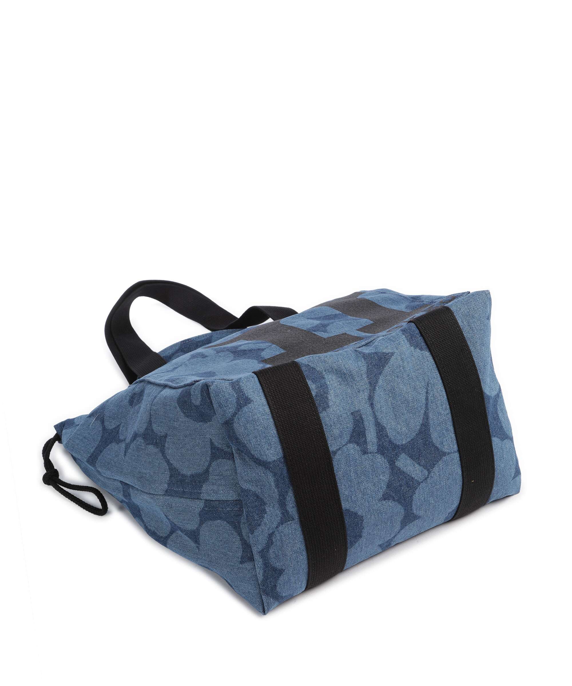Marimekko Mono City Unikko Tote bag mid indigo