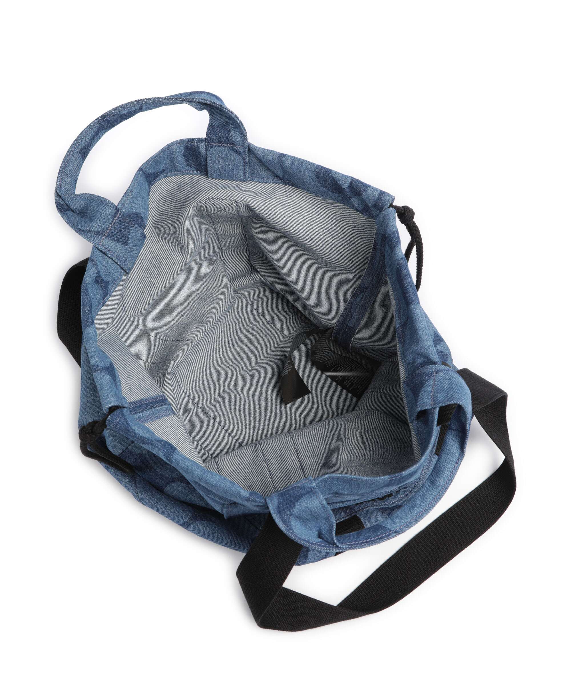 Marimekko Mono City Unikko Tote bag mid indigo