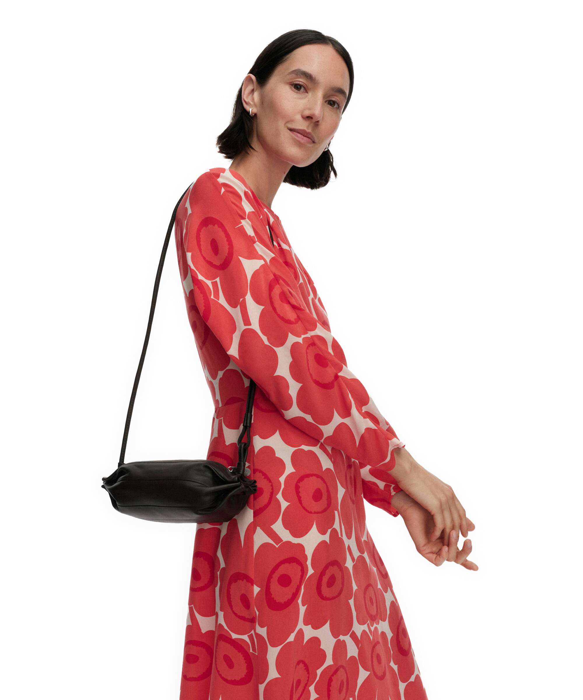 Marimekko Karla Pikku Crossbody bag dark brown