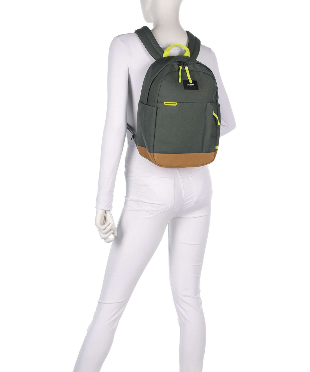 Pacsafe Go 15 Backpack spruce green