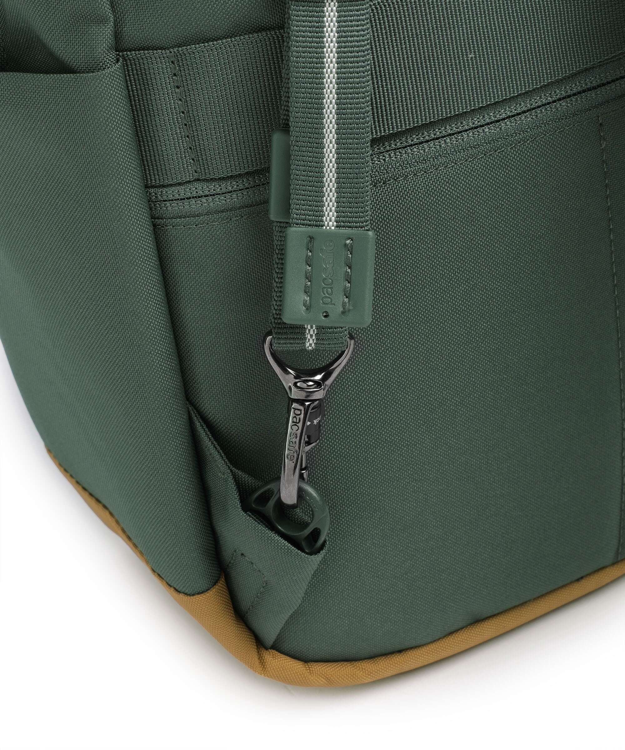 Pacsafe Go 15 Backpack spruce green
