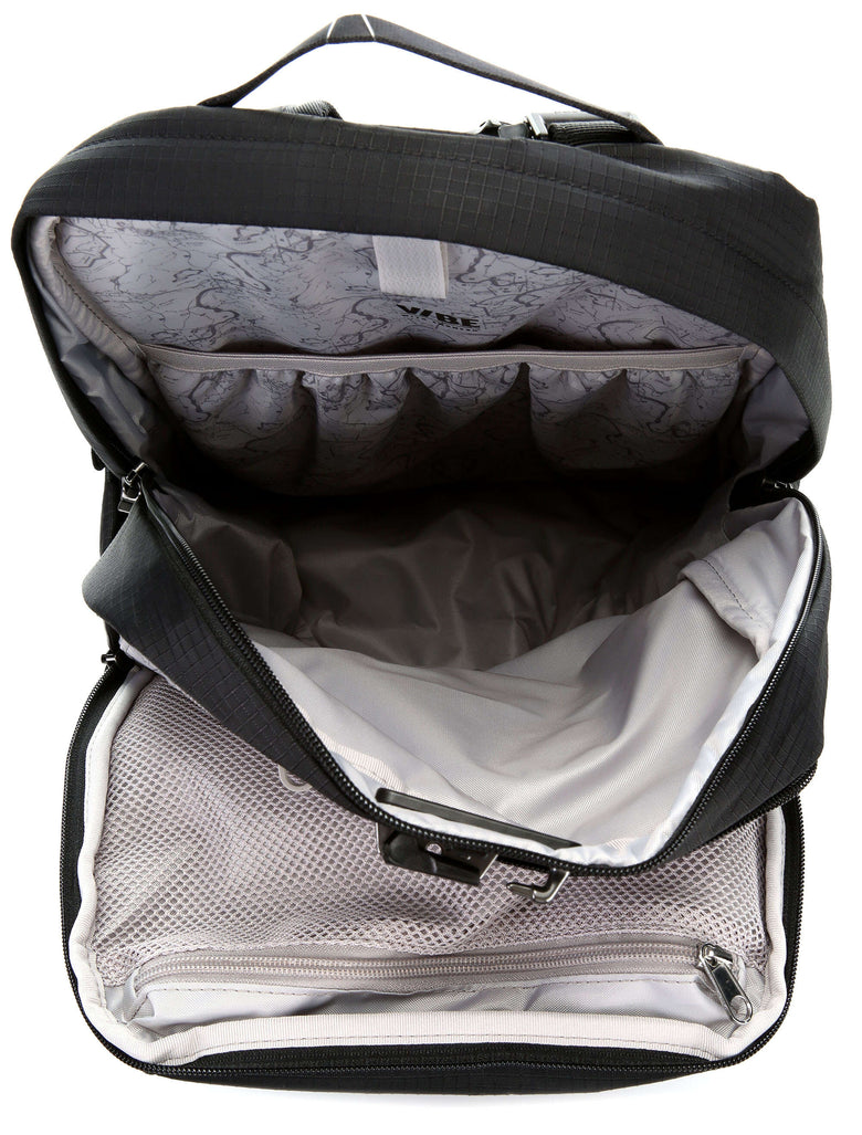 Pacsafe Vibe 25 Laptop backpack jet black