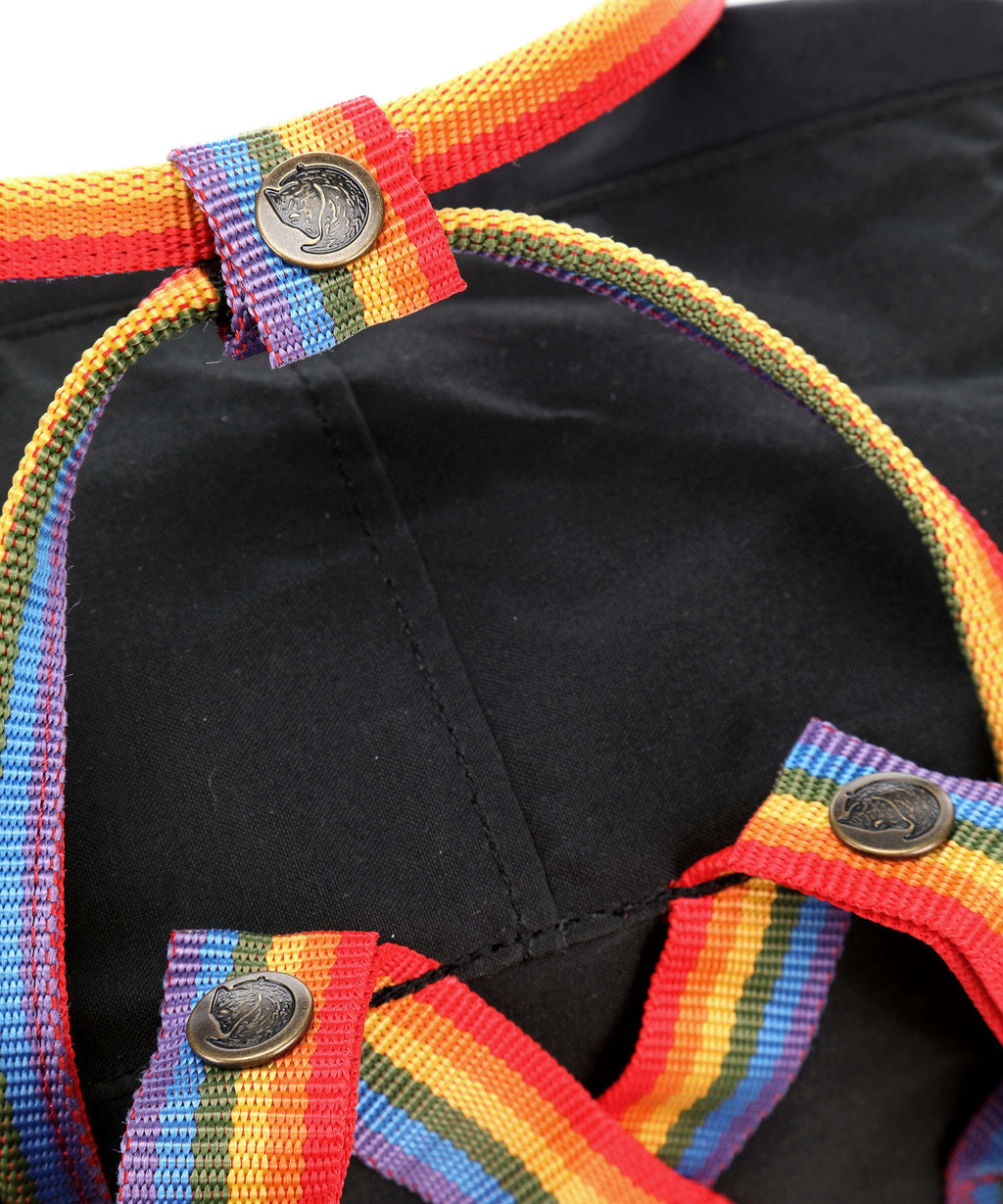 Fjällräven Kånken Rainbow Backpack black/rainbow pattern