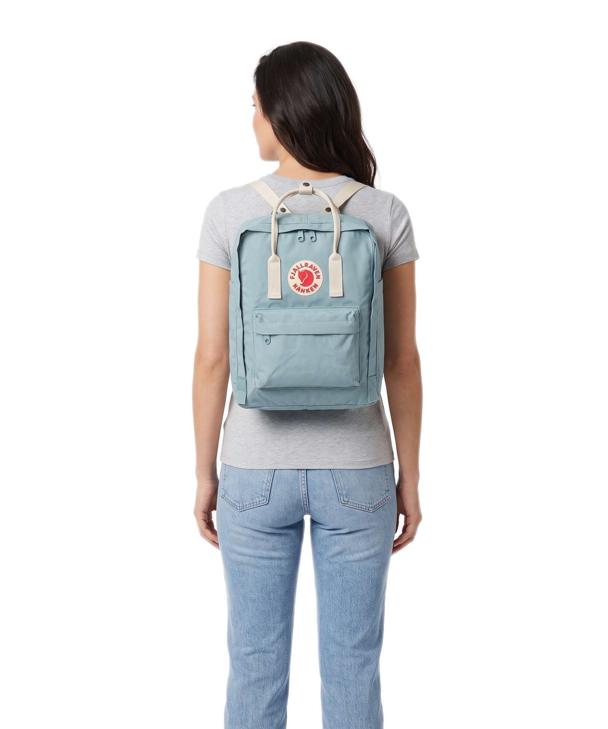 Fjällräven Kånken Backpack sky blue/light oak