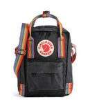 Fjällräven Kånken Sling Crossover väska black/rainbow