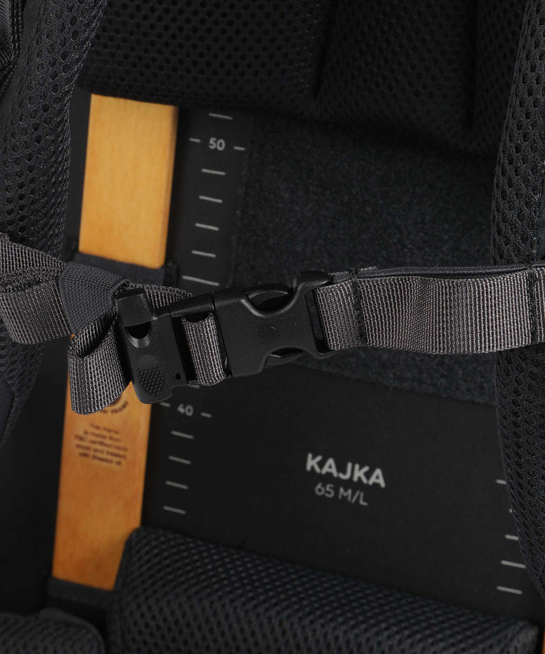 Fjällräven Kajka 65 M/L Trekking backpack coal black