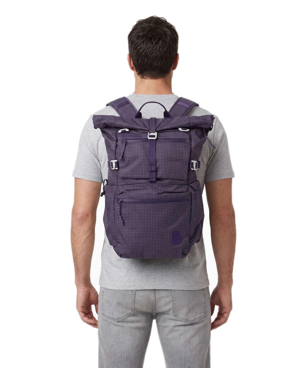 Fjällräven High Coast 26 Rolltop backpack dark violet