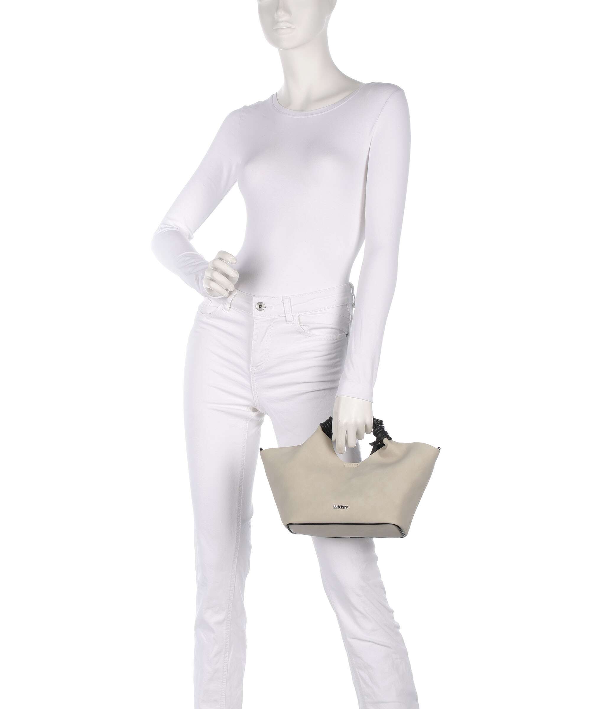 DKNY Paula Small Handbag light taupe