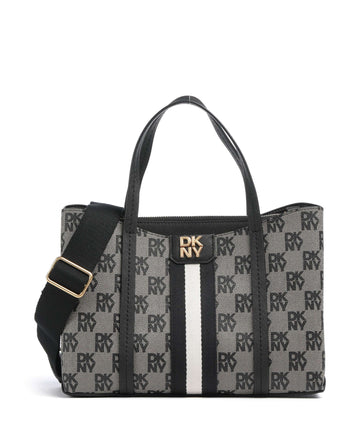 DKNY Nuri Handväskor black logo/black