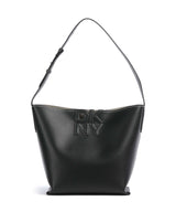 DKNY Nicole Hobo väska black/light taupe