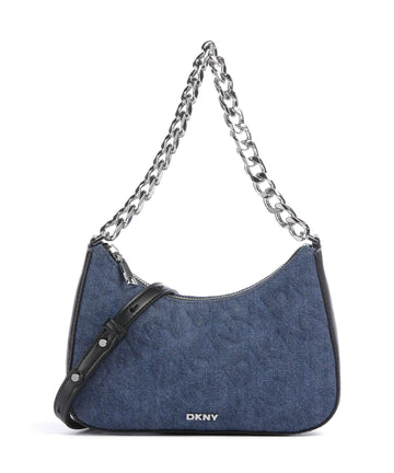 DKNY Jenna Axelremsväska denim/black
