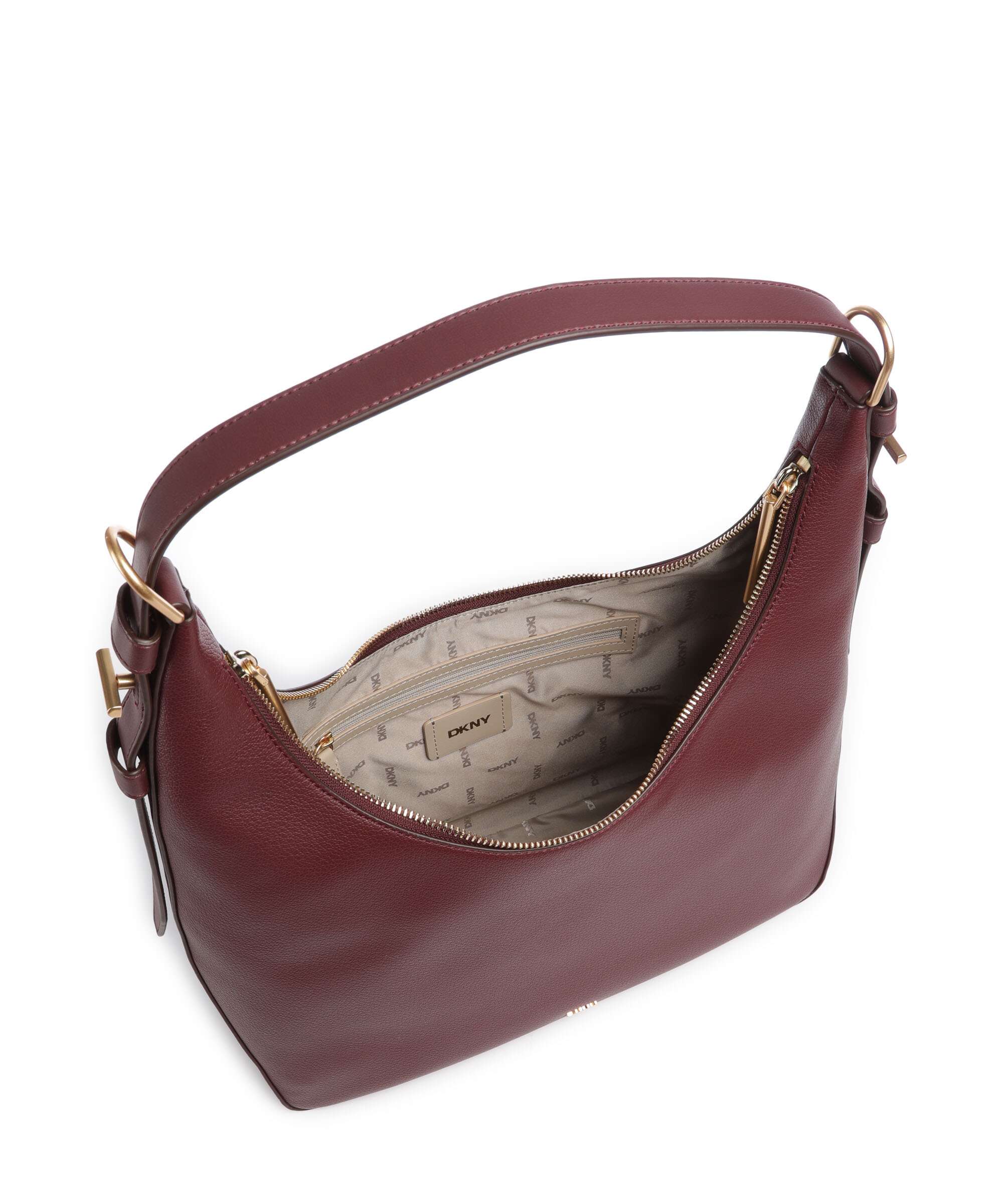 DKNY Mindy Hobo bag garnet