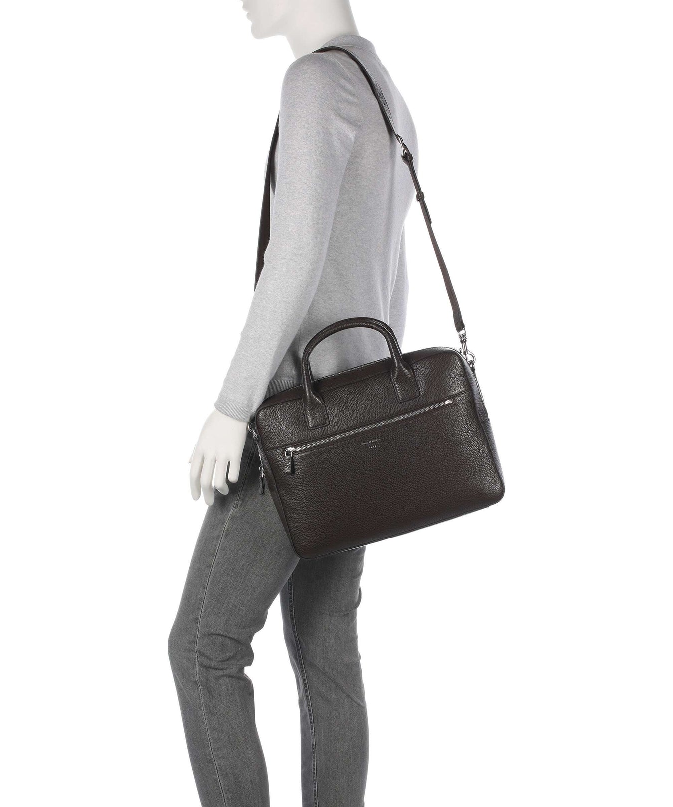 Tiger of Sweden Beckholmen Briefcase dark brown