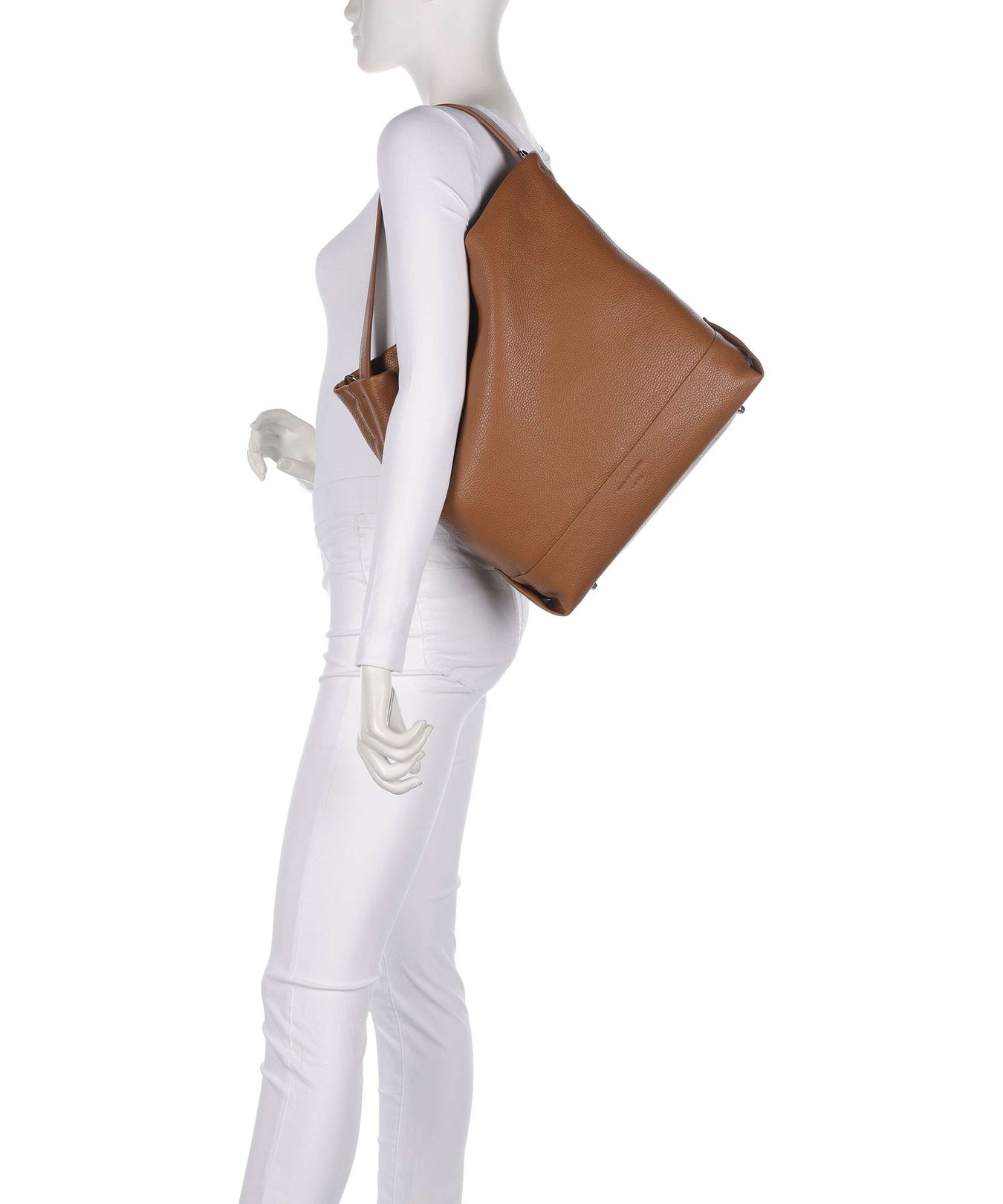 Tiger of Sweden Cesano Hobo bag dark honey