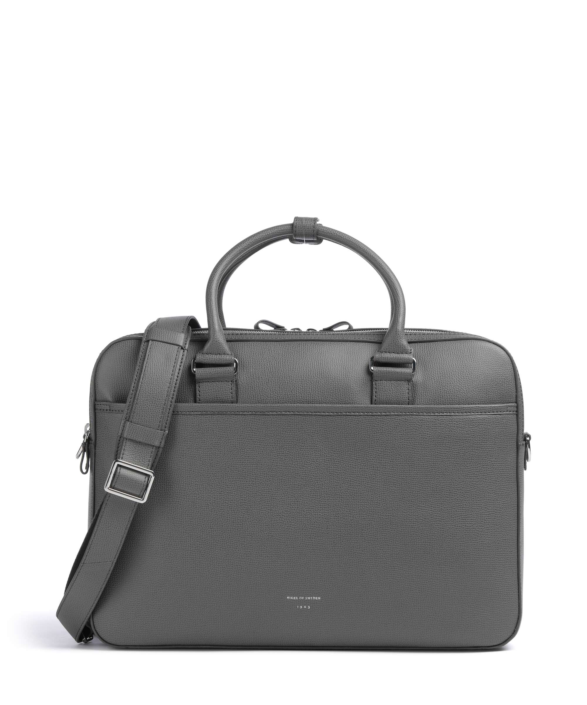 Tiger of Sweden Burin Briefcase summer shadow