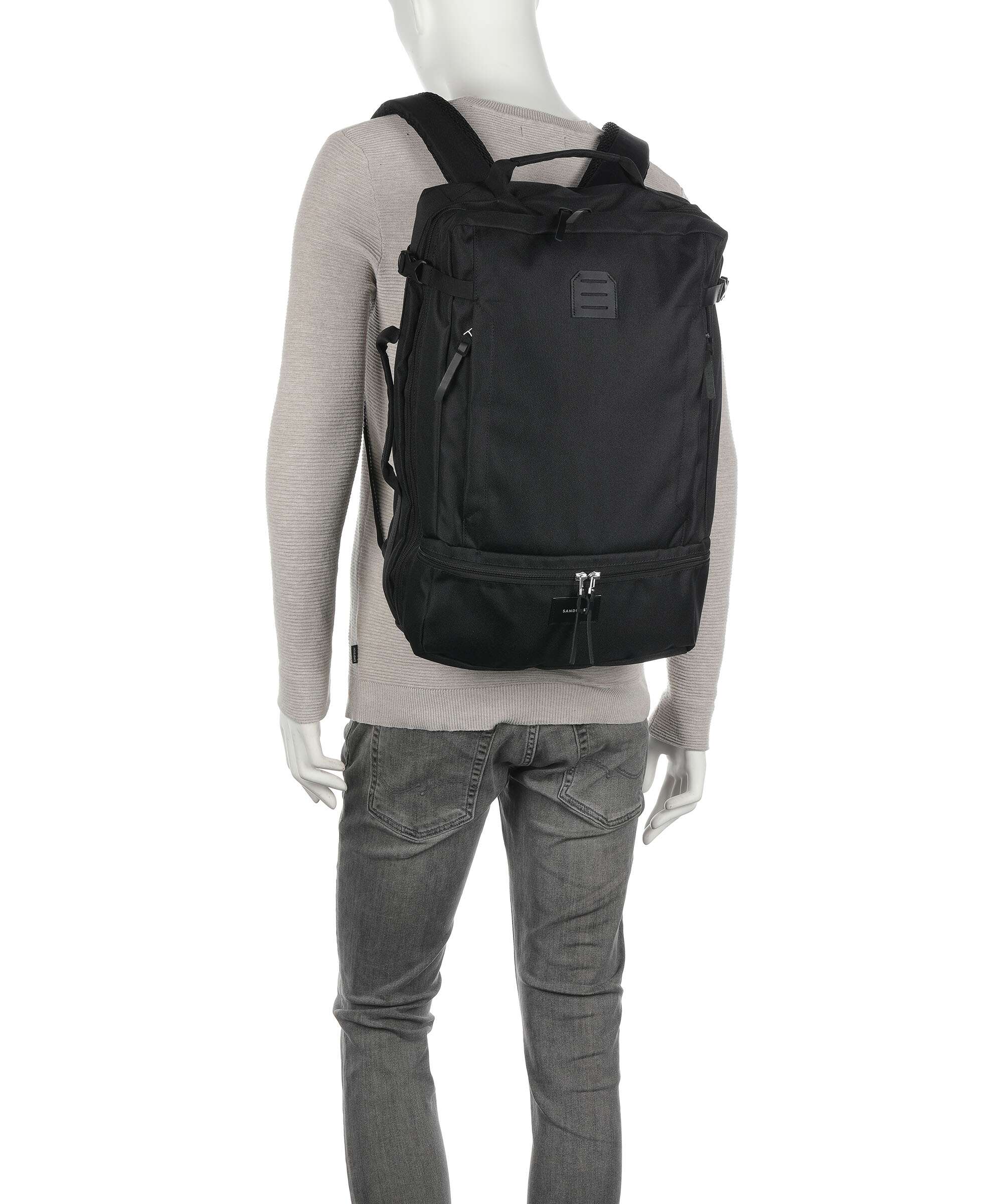 Sandqvist Urban Outdoor Otis Travel backpack black