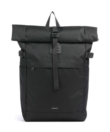 Sandqvist Icon M Rolltop ryggsäck black