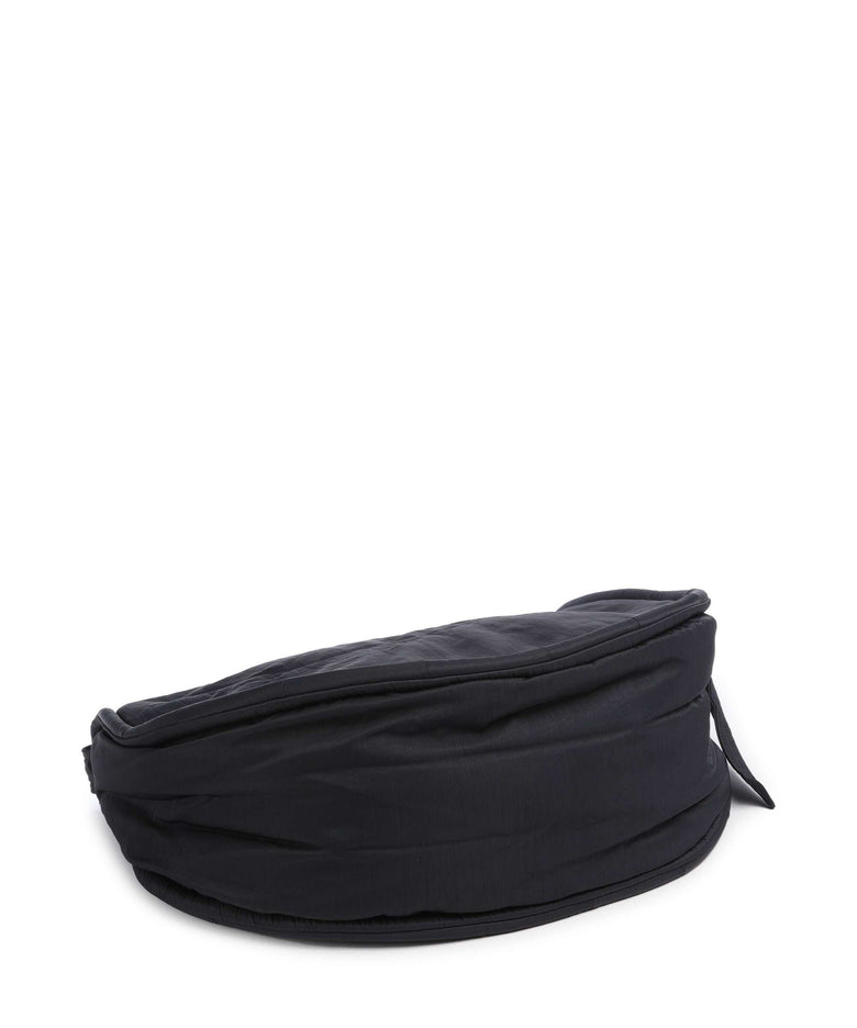 Sandqvist Curve L Hobo bag black