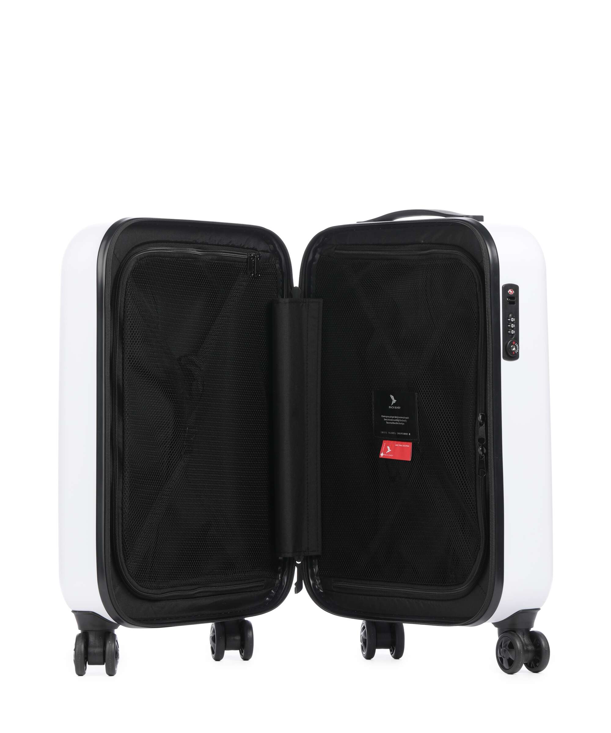 Pack Easy Colly Pure Spinner (4 wheels) white