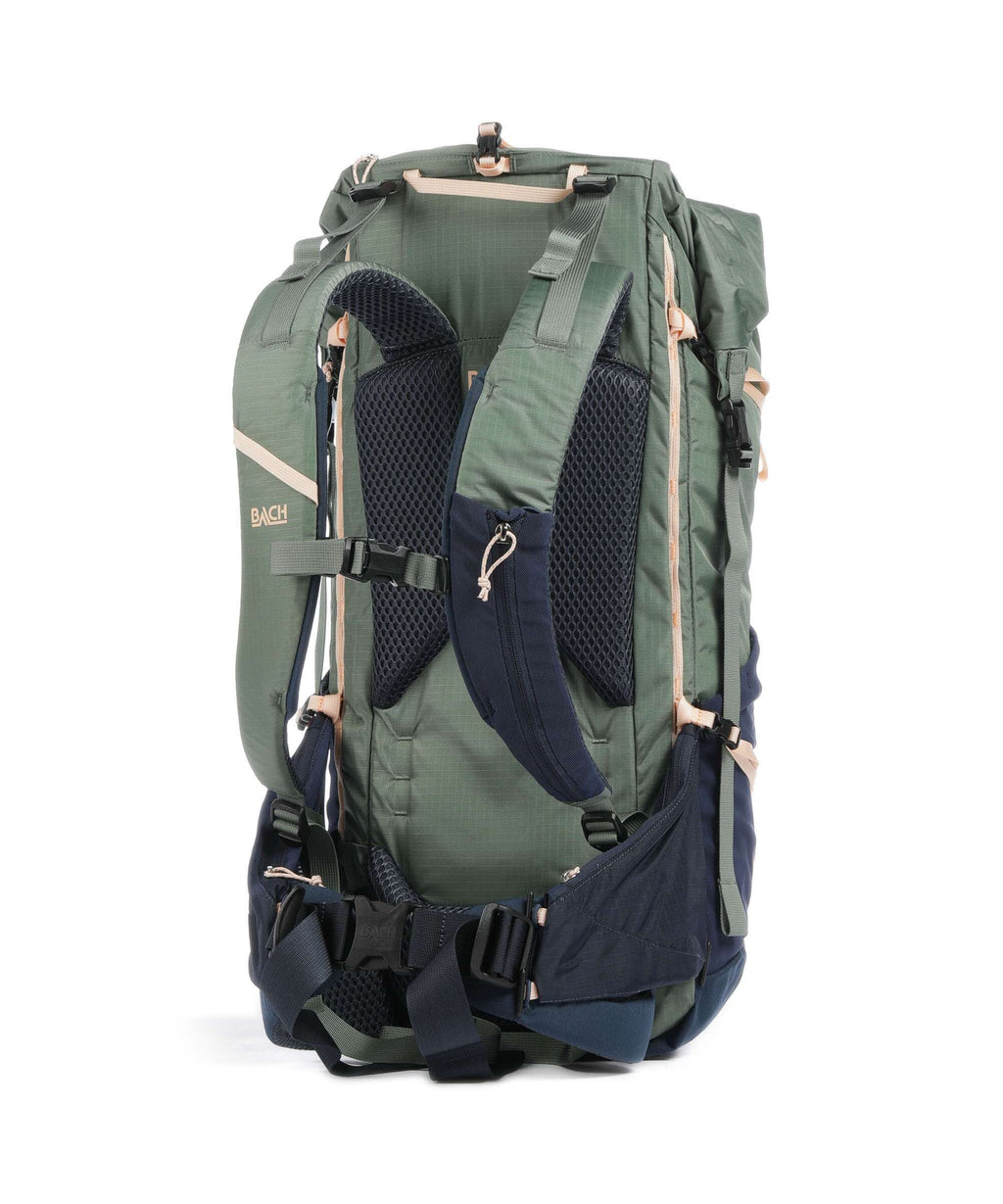 Bach Molecule 30 L Hiking backpack sage green/midnight blue