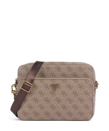 Guess Milano Crossover väska beige/brown/blue