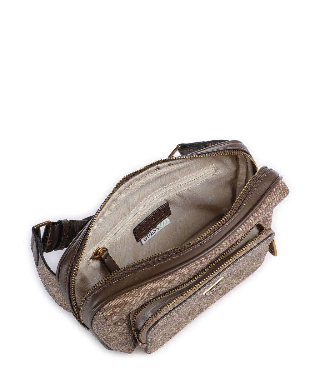 Guess Milano Medium Belt bag beige/brown