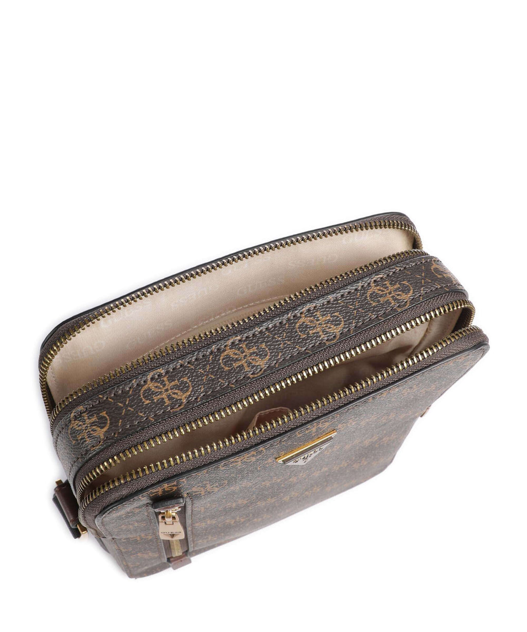 Guess Torino Crossbody bag brown/ochre