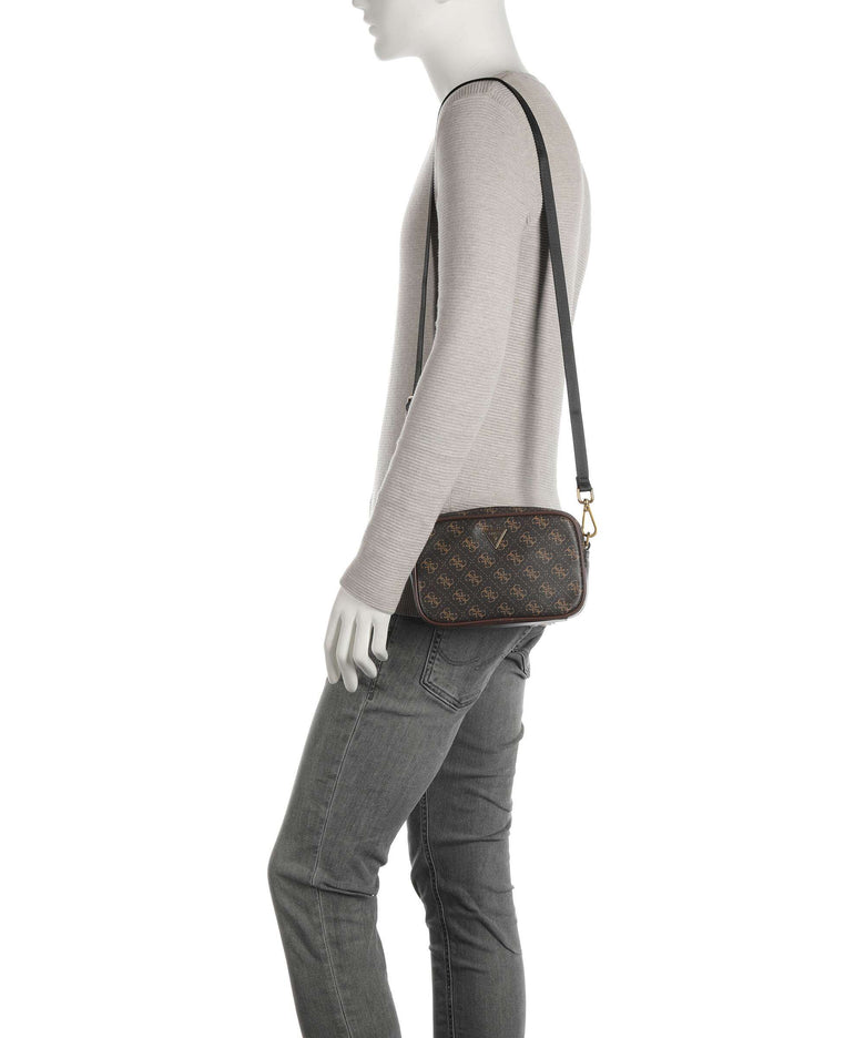 Guess Vezzola Eco Crossbody bag brown/ochre