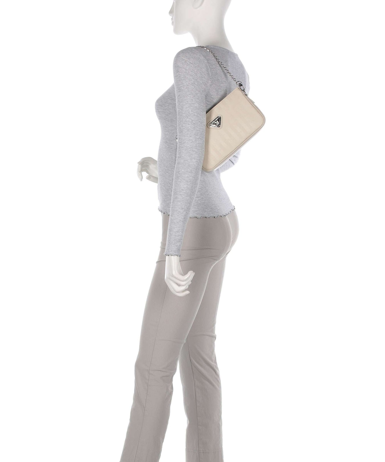 Maison Mollerus Vinerus Zell Shoulder bag pearl