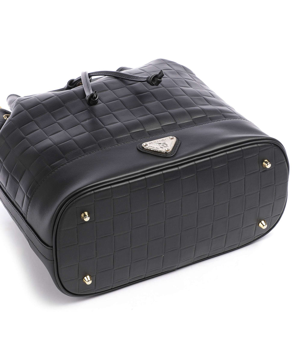 Maison Mollerus Tile Niesen Bucket bag black