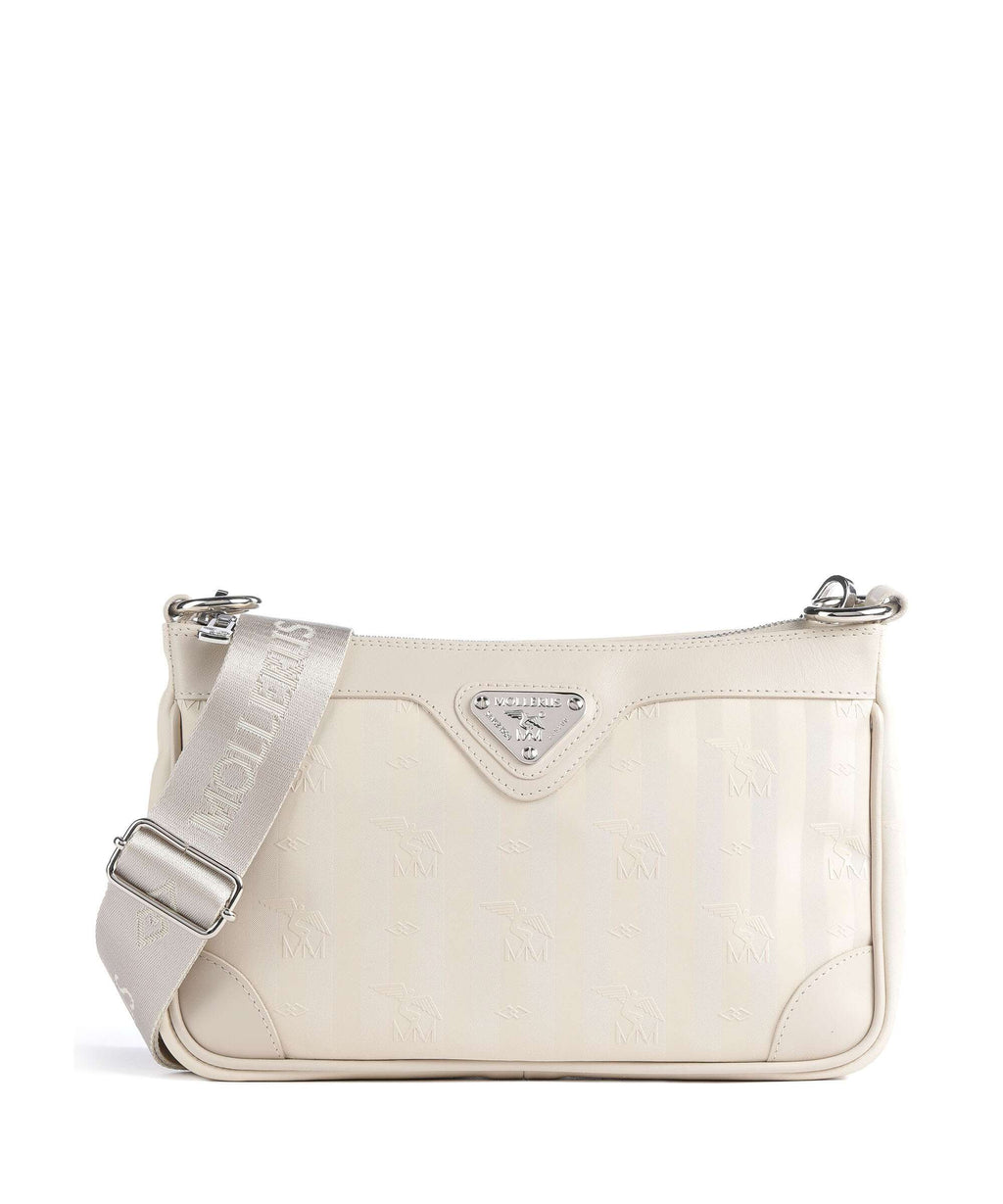 Maison Mollerus Vinerus Flums Crossbody bag pearl weiss
