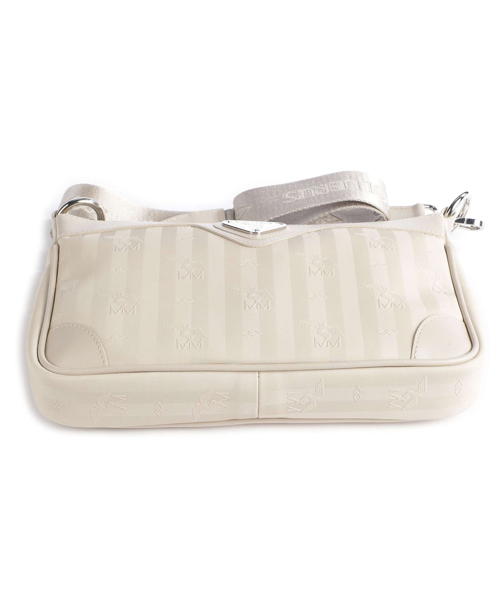 Maison Mollerus Vinerus Flums Crossbody bag pearl weiss