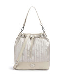 Maison Mollerus Vinerus Niesen Bucket bag metallic silber/perle