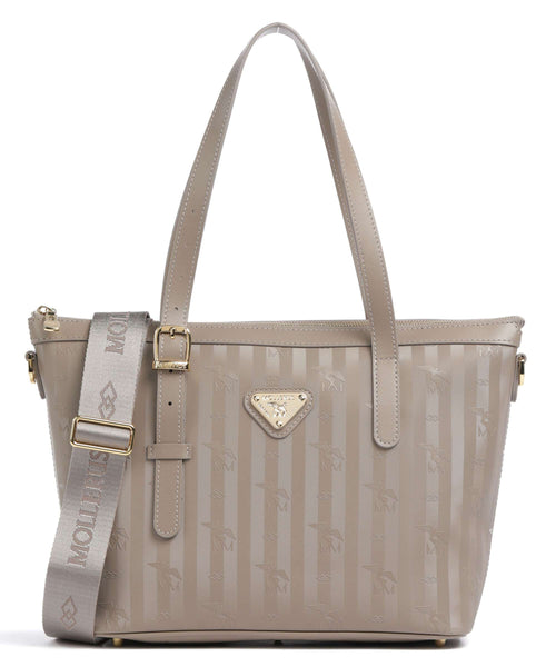 Maison Mollerus Vinerus Vallon Tote bag taupe grau