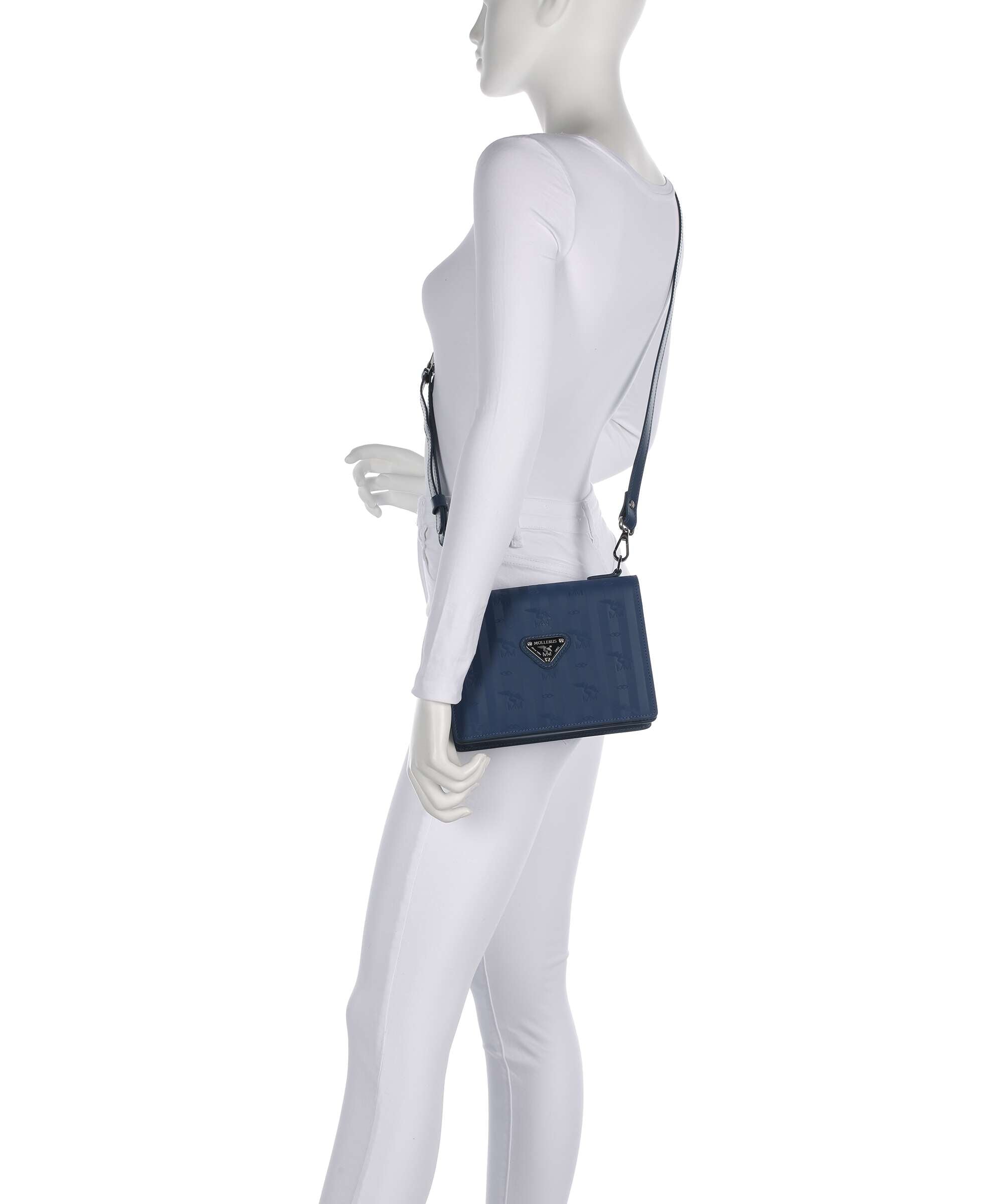 Maison Mollerus Vinerus Melide Crossbody bag deep blau